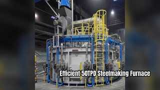 Solusi Pembuatan Baja Efisien Tungku Busur Listrik 50TPD