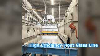 350 TPD Lini Produksi Kaca Apung Sistem Efisiensi Tinggi