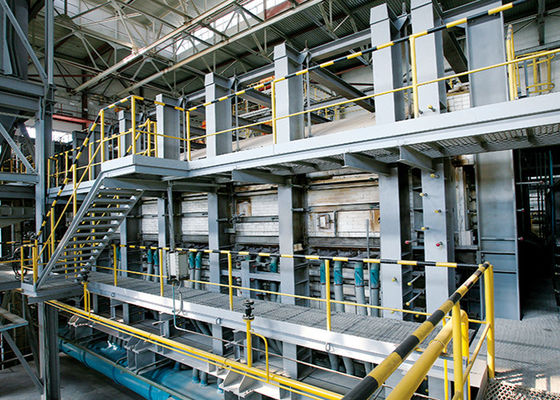 Ukuran Besar Minyak Berat Cross Fire Furnace