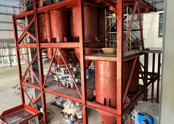 Beli In Line Type Limestone Soda Ash Glass Batch Plant Dengan Hopper online manufacture