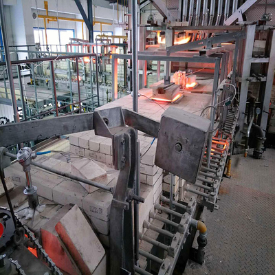 Beli 10-50 Tpd Soda Lime Industrial Glass Furnace Tungku Kaca Disesuaikan online manufacture