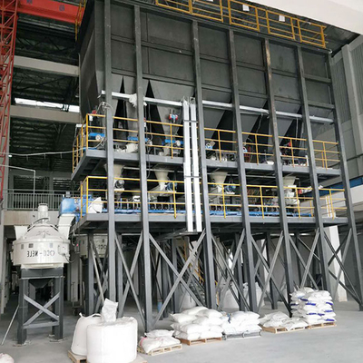 Beli 40tpd Tower Type Glass Batch Plant Rumah Batch Semi Otomatis untuk Industri Kaca online manufacture
