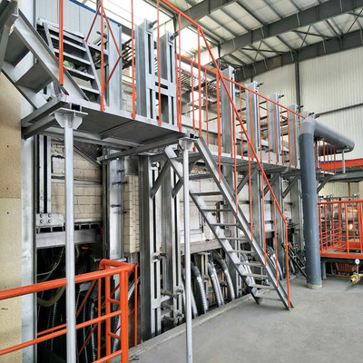 Beli 120tpd Customized Glass Melting Furnace Pengendalian Otomatis Tungku Penghematan Energi online manufacture