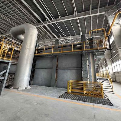 Beli Kapasitas yang disesuaikan Cross Fired Furnace Glass Melting Furnace untuk Industri Kaca online manufacture