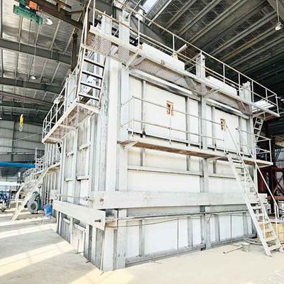 Beli Gas alam 60Tpd Tungku End Fire Refractory Material Penghematan Energi online manufacture