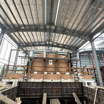 Beli 80Tpd Glass Melting Furnace Refractory Material Glass Line Produksi online manufacture