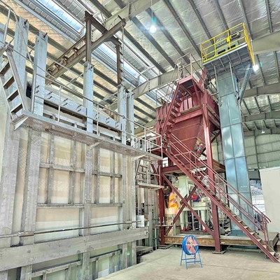 Beli 100Tpd Tungku Pembakaran Silang Hemat Energi untuk Peleburan Kaca online manufacture