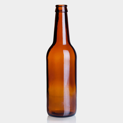 Beli 300ml Amber Color Glass Bottle Container Glass Line Produksi di Industri Botol Bir online manufacture
