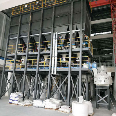 Beli Baja Ringan Otomatis Soda Ash 100tpd Glass Batch Machine online manufacture