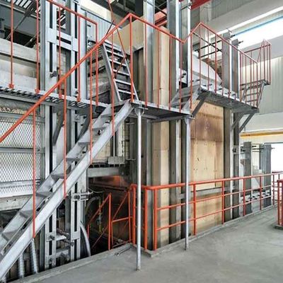Beli Customized 380V End Fired Furnace Refractory Material Glass Furnace With Natural Gas Burner online manufacture