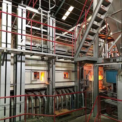 Beli 120TPD Gas Alam Glass Melting Furnace Customized Container Glass Refractory Material online manufacture
