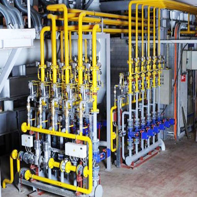 Beli Unit pemanasan bahan bakar gas Sistem pembakaran pembakar udara industri 50Hz online manufacture