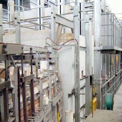 Beli Bahan Tahan Api Tungku Kaca Industri Bahan Bakar Ganda Kapasitas Harian 150Ton online manufacture