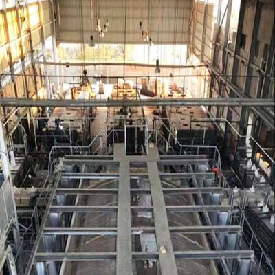 Beli 50ton Flint Warna Struktur Sederhana Akhir Ditembakkan Furance Container Tungku Kaca online manufacture