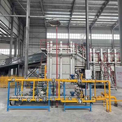 Beli Sistem Pembakaran Industri Gas Alam 30Tpd, Pembakar Gas Baja Ringan untuk Tungku Kaca online manufacture