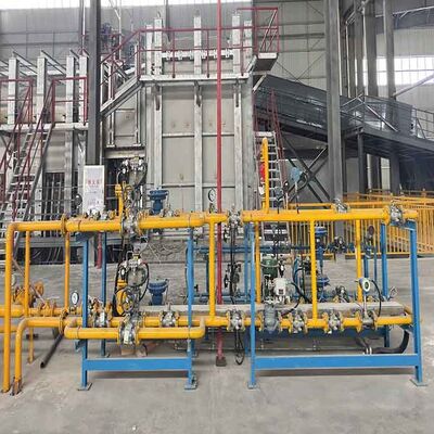 Beli Sistem pembakaran gas alam Bahan baja ringan dengan pembakar untuk pemanasan tungku pembuatan online