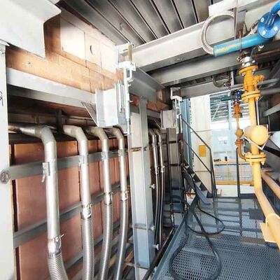 Beli Sistem pembakaran tungku gas alam Bahan baja ringan dengan pembakar online manufacture