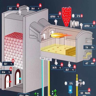 Beli Tungku Kaca Industri yang Dapat Disesuaikan Tungku Peleburan Kaca Gas Alam online manufacture