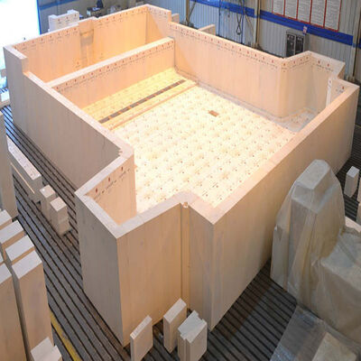 membeli 100TPD Tungku End Fire Glass Melting dengan Struktur Refractory untuk Gas Alam pembuatan online
