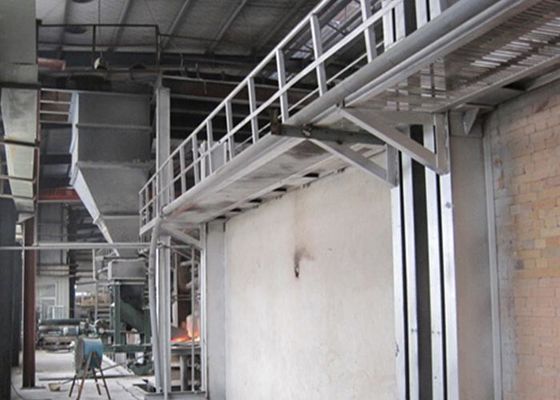 Beli Peleburan Kaca Gas Alam 50Hz Cross Fired Furnace online manufacture
