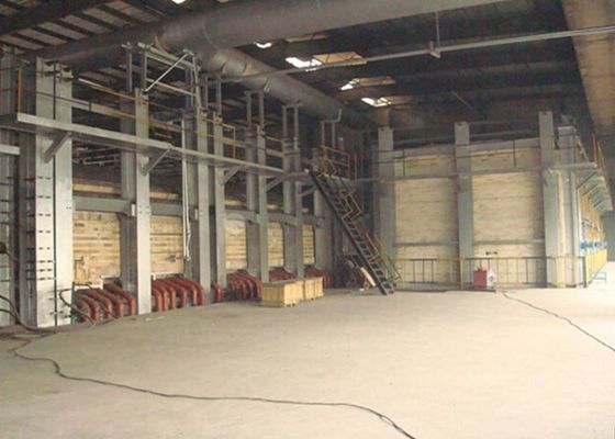 Beli Botol Kaca Gas Alam 380V ISO14001 Cross Fired Furnace online manufacture