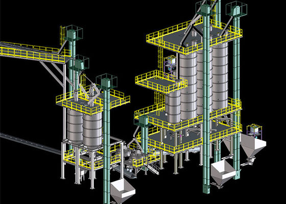 Beli Wadah Otomatis 380V 120tpd Glass Batch Plant online manufacture
