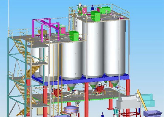 Beli Bahan Baku Kaca Pabrik Batch Kaca ISO9001 Sepenuhnya Otomatis online manufacture