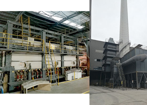 Beli Teknologi Baru 100tpd Glass Melting Furnace Produksi Efisiensi Tinggi online manufacture